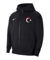 Nike TFF Kapuzenjacke Kids Schwarz - schwarz