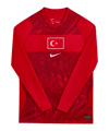 Nike TFF Türkei Trikot Langarm Home WM 2026 Rot F614 - rot