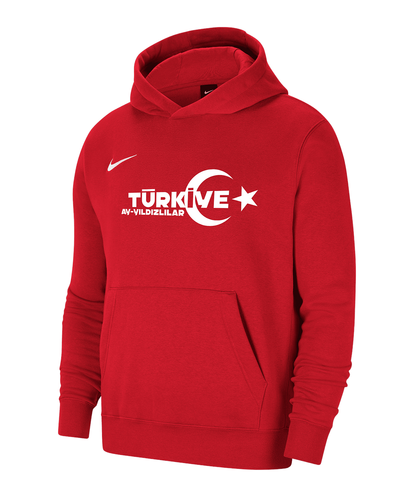 Nike TFF Hoody EC 2024 Kids Rot - rot