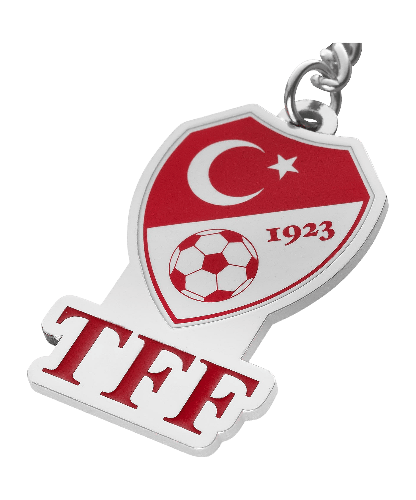 TFF Türkei Schlüsselanhänger EM 2024 Rot - rot