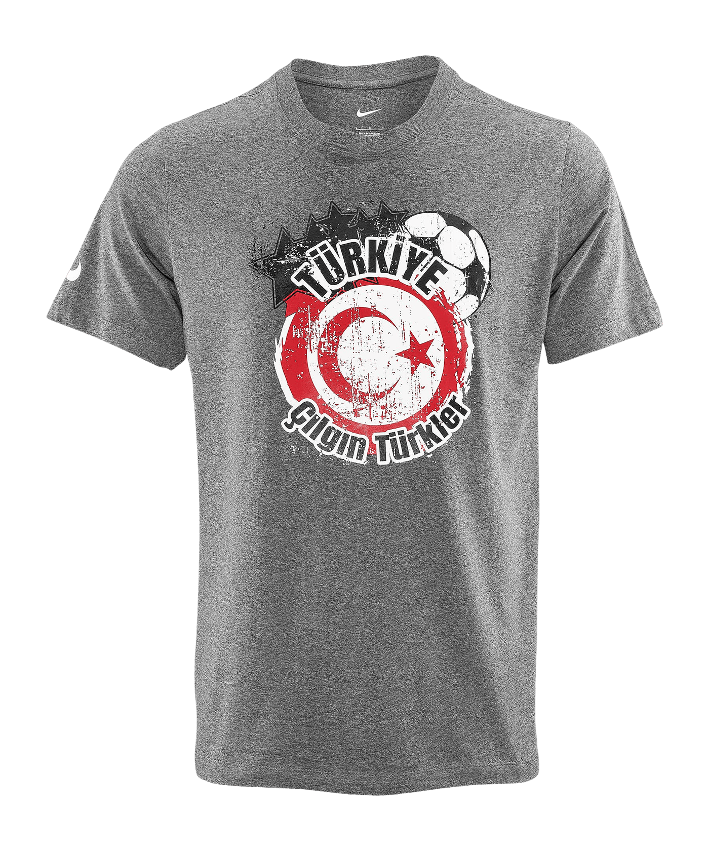 Nike TFF CT T-Shirt EC 2024 Grau - grau