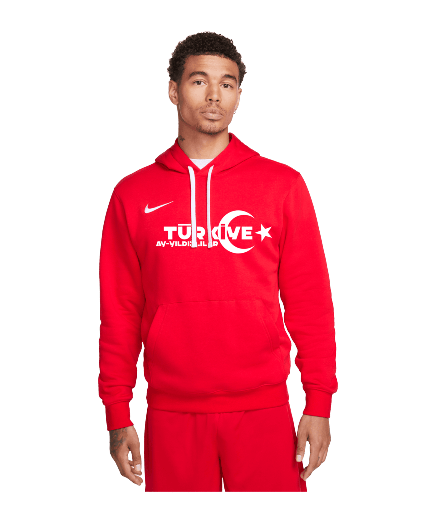 TFF Türkei Hoody EM 2024 Rot - rot