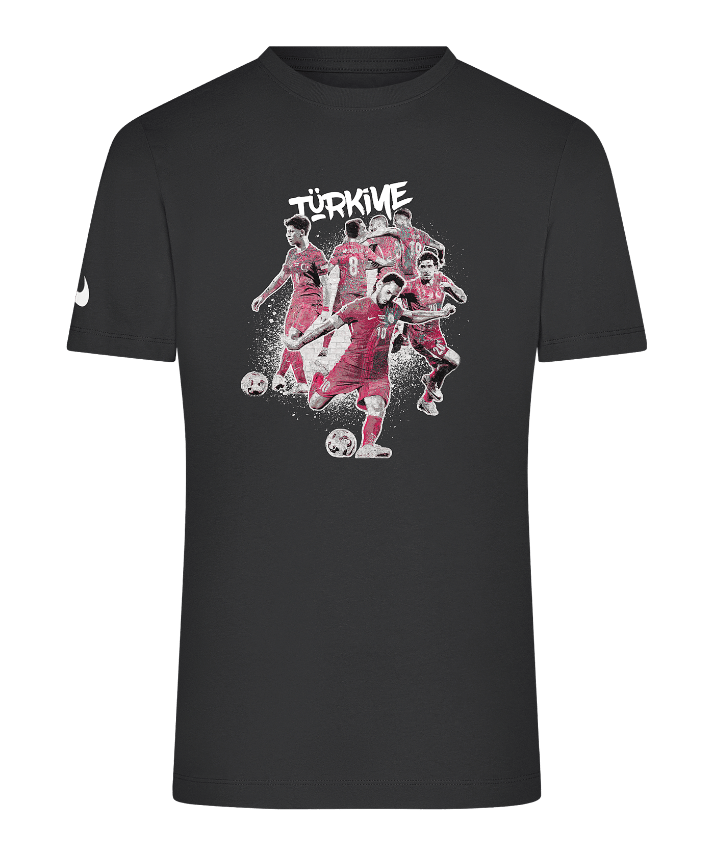 Nike Turkey TFF Team Proud T-Shirt Schwarz F010