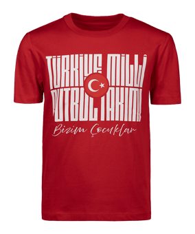 Nike TFF Turkey Bizim Cocuklar t-shirt kids  red Ftffcz0909bizimrot