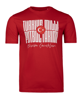 Nike TFF Turkey Bizim Cocuklar T-Shirt Red Ctffcz0881bizimrot