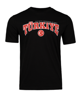 Nike TFF Turkey Biz Bitti Demeden Bitmez T-Shirt Black Ctffcz0881bitmezschwarz