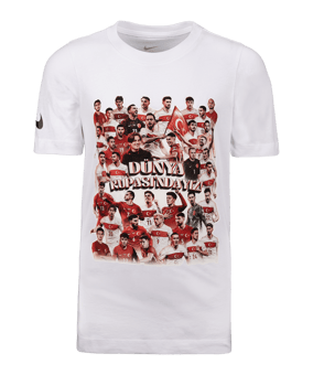 Nike TFF Turkey Unity T-Shirt Kids White Ctffcz0909unityweiss