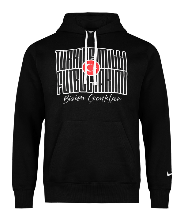 Nike TFF Türkei Hoody Schwarz