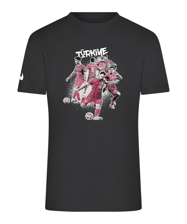 Nike Turkey TFF Team Proud T-Shirt Schwarz F010